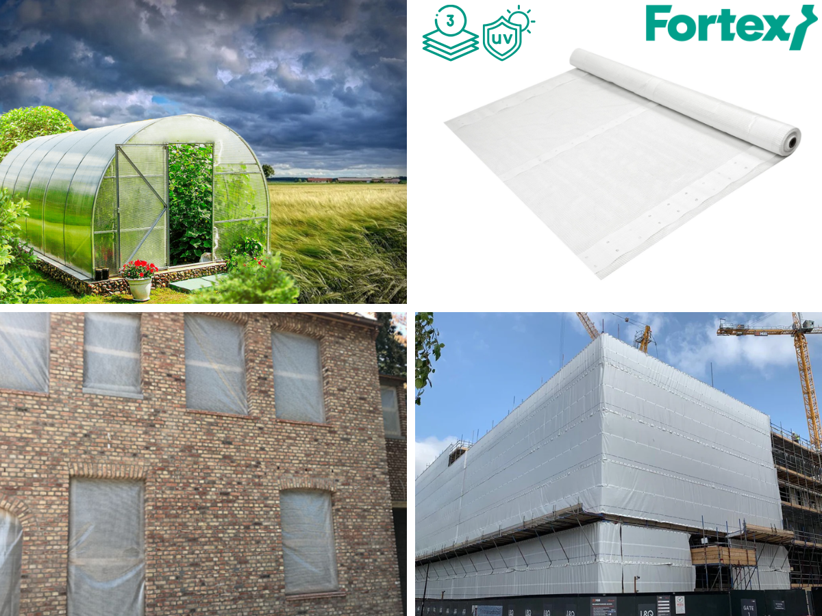 Армована плівка Fortex - універсальний покривний матеріал для аграрного бізнесу, будівництва та побуту