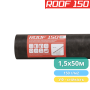 Диффузионная мембрана ROOF 150 1,5 х 50 м, 75 м2, (черная/белая), 150 г/м2 - (изображение6)