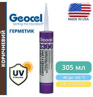 Герметик полімерний Geocel 2300, 305 мл, коричневий