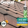 Білий всепогодний полімерний герметик Geocel All Weather 310 мл - (зображення6)