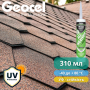 Прозорий всепогодний полімерний герметик Geocel All Weather 310 мл - (зображення9)