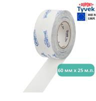 Акрилова клейка стрічка TYVEK Tape Plus, 60 мм х 25 м