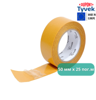 Клейкая акриловая лента TYVEK, двусторонняя, 50 мм x 25 м
