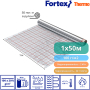 Плівка для теплих підлог Fortex Thermo, 1 х 50м, 50 м2 - (зображення3)