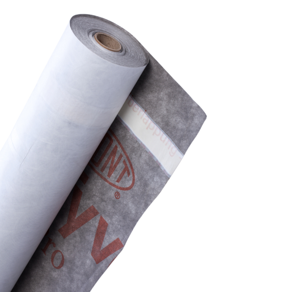 Супердифузійна мембрана TYVEK PRO + Tape з клейкою стрічкою, 1,5 x 50 м, 75 м2, 124 г/м2 - (зображення10)