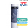 Вітроізоляційна мембрана Tyvek UV Facade 1,5 x 50 м, 75 м2, 195 г/м2 - (зображення4)