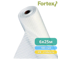 Плівка поліетиленова армована Fortex 6 x 25 м, 150 м2, 180 г/м2, прозора
