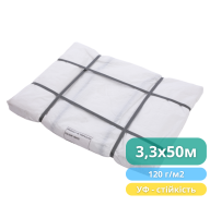 Плівка захисна поліетиленова, ткана 3,3 х 50 м, 165 м2, 120 г/м2, біла