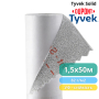 Супердифузійна мембрана Tyvek Solid 1,5 x 50 м, 75 м2, 82 г/м2 - (зображення4)