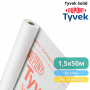 Супердифузійна мембрана Tyvek Solid 1,5 x 50 м, 75 м2, 82 г/м2 - (зображення)