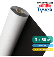 Ветроизоляционная мембрана TYVEK UV FACADE 3 x 50 м, 150 м2