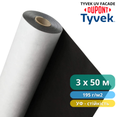 Вітроізоляційна мембрана TYVEK UV FACADE 3 x 50 м, 150 м2