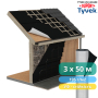 Ветроизоляционная мембрана TYVEK UV FACADE 3 x 50 м, 150 м2 - (изображение5)