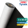 Ветроизоляционная мембрана TYVEK UV FACADE 3 x 50 м, 150 м2 - (изображение)